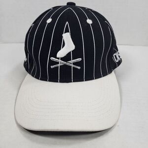 Chicago White Sox Coca-Cola Melonwear Black Pinstripe Snapback One Size‎ Hat